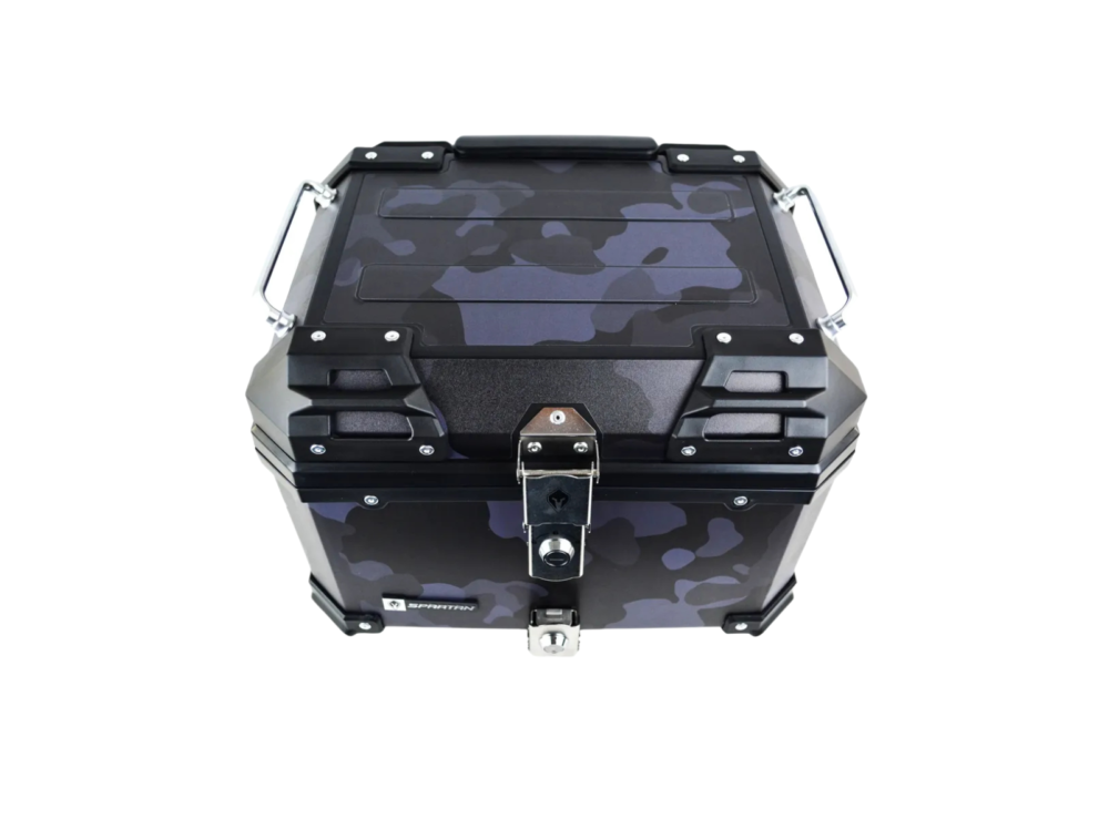 Maletero SPARTAN 45 LT CAMUFLADO AZUL