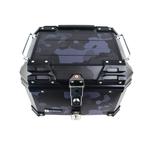 Maletero SPARTAN 45 LT CAMUFLADO AZUL
