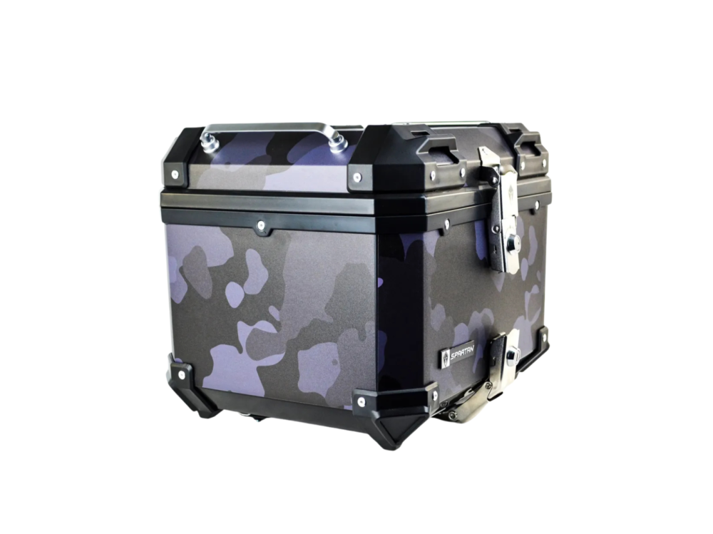 Maletero SPARTAN 45 LT CAMUFLADO AZUL