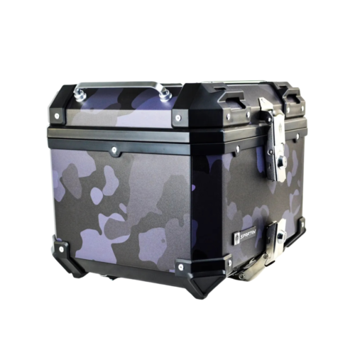 Maletero SPARTAN 45 LT CAMUFLADO AZUL